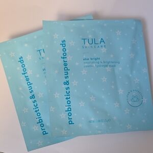 TULA Skincare Star Bright Hydrogel Mask - Set of 2